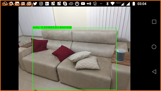 Deep Learning in openCV screenshot