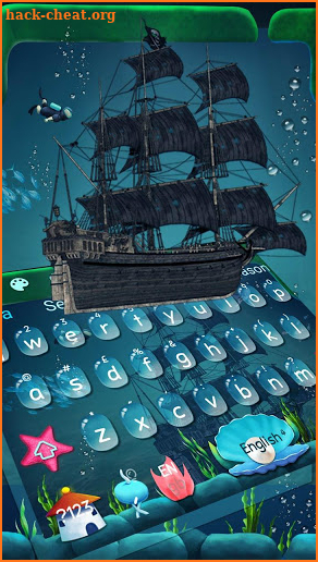 Deep Sea Keyboard screenshot