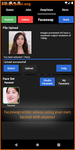 Deepfake Studio screenshot