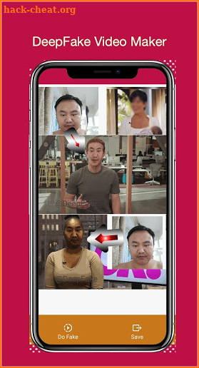 DeepFake Video App screenshot