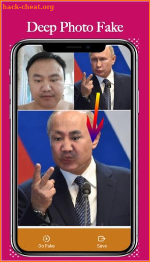 DeepFake Video App screenshot