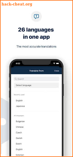 DeepL Translate screenshot