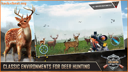 Deer Hunter 3D: Shooting Games screenshot