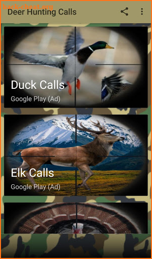 Deer Hunting Calls Soundboard screenshot