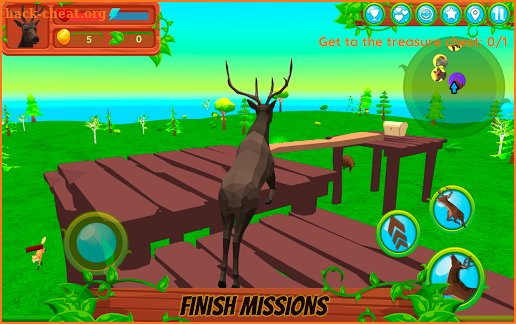 Deer Simulator - Animal Family screenshot