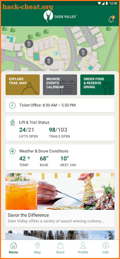 Deer Valley Resort screenshot