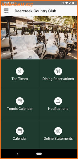 Deercreek Country Club screenshot
