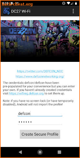 DEF CON 27 WIFI screenshot