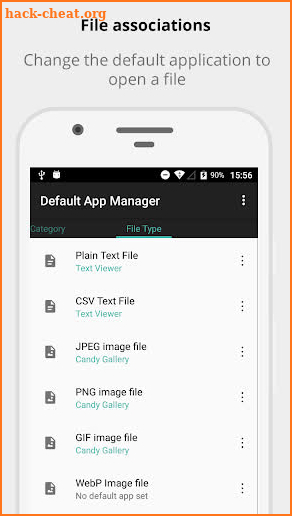 Default App Manager screenshot