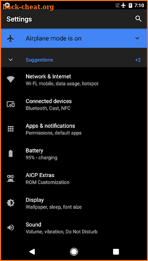 Default Dark Theme for Substratum screenshot