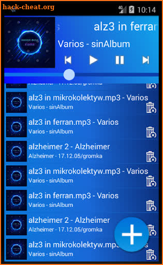 Default Music Player 2019 screenshot