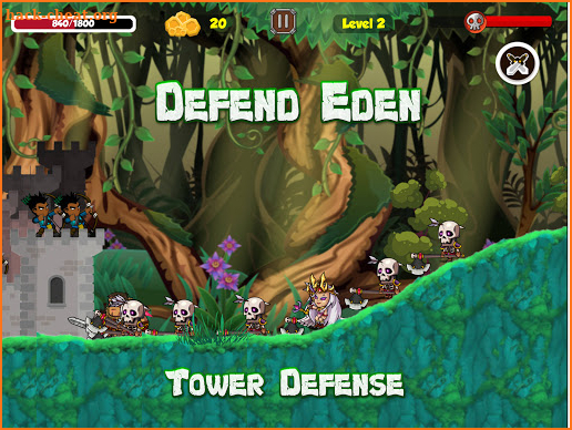 Defend Eden - Tower Defense screenshot