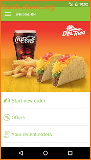 Del Taco screenshot