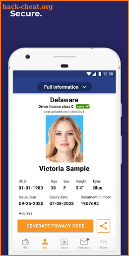 Delaware Mobile ID screenshot