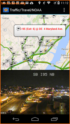 Delaware Traffic Cameras Pro screenshot