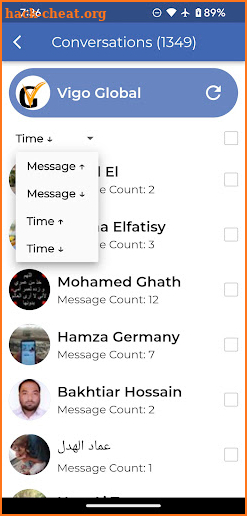 Delete Messenger Messages screenshot