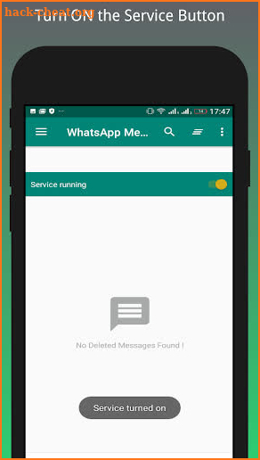 Deleted Messages Recovery for whatsapp screenshot