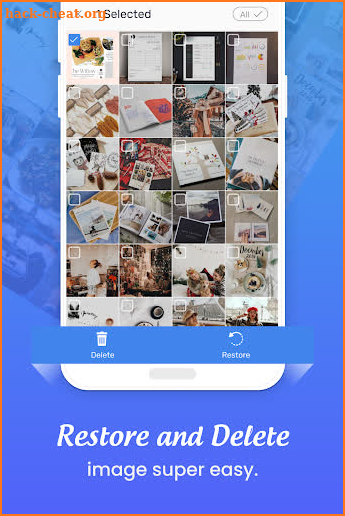 Deleted picture recovery: Restore deleted photos screenshot