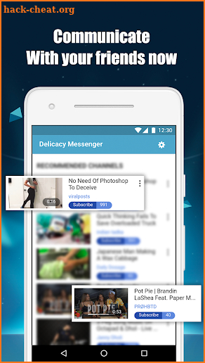 Delicacy Messenger screenshot