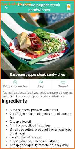 Delicious food recipes - healthy cooking screenshot