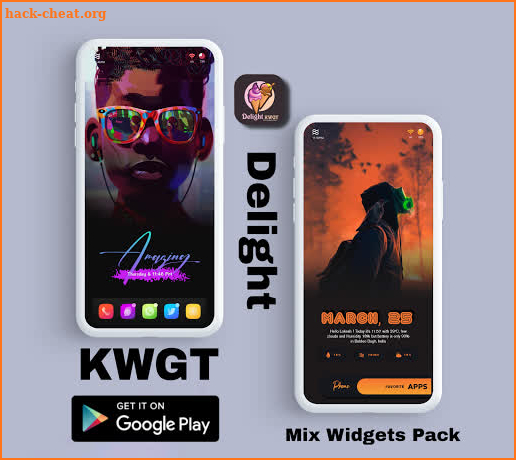 Delight KWGT screenshot