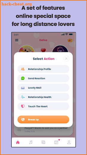 Delisa app for Couples screenshot