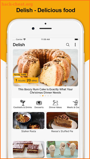 Delish - Delicious food screenshot