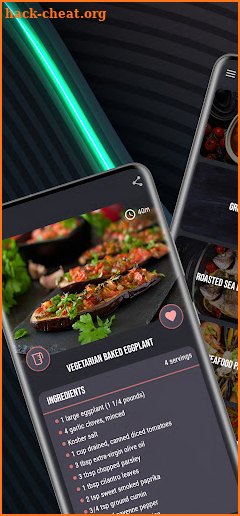 Delish recipe app screenshot