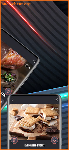 Delish recipe app screenshot