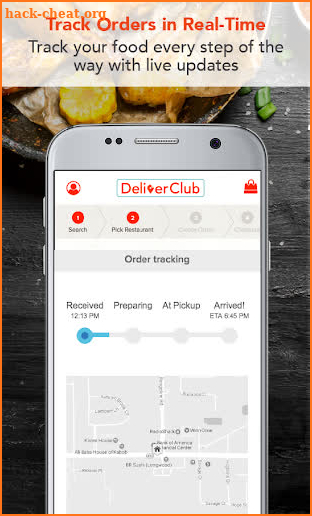 DeliverClub screenshot