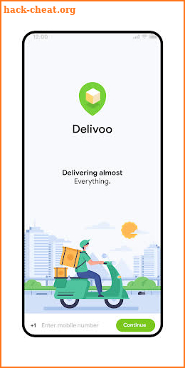 Delivoo User - ionic Template screenshot