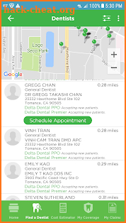 Delta Dental screenshot