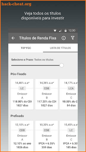 Delta Investimentos screenshot