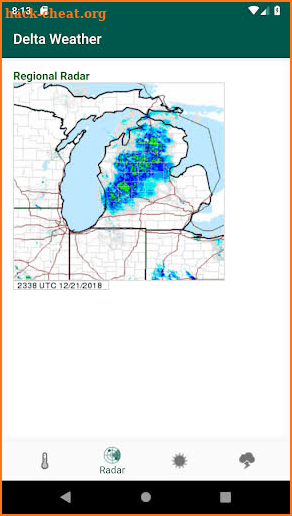 Delta Weather screenshot