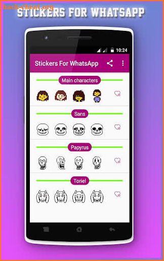 Deltarune And Undertale Stickers For WhatsApp screenshot