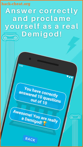 Demigod Quiz - Camp Half Blood screenshot