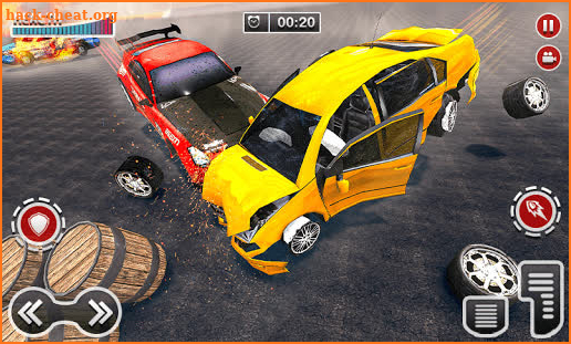 Demolition Car Derby Stunt 2020: Car Shooting Game screenshot