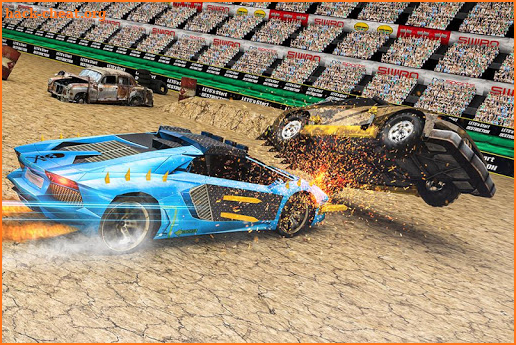 Demolition Derby Car Stunts: Shooting Game 2020 screenshot