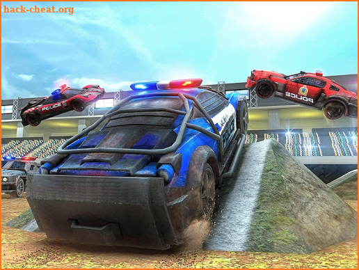 Demolition Derby Police Car Crash Stunts Racing screenshot