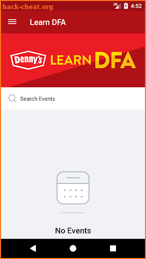 Denny's Learn DFA screenshot