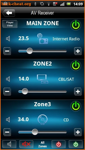 Denon Remote App screenshot