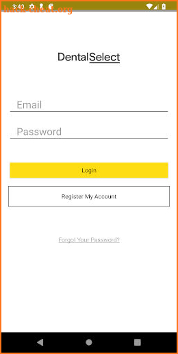 Dental Select Mobile screenshot