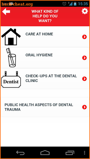 Dental Trauma First Aid screenshot