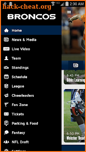 Denver Broncos 365 screenshot