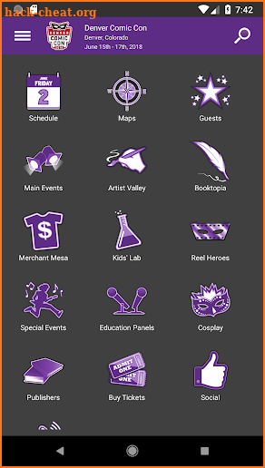 Denver Comic Con App screenshot