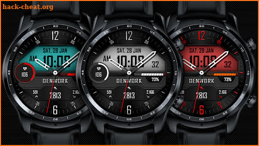 DENWORK Color Hybrid Watchface screenshot