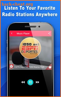 Deportes Radio - Radio For ESPN Deportes screenshot