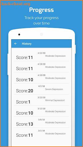 Depression Test screenshot