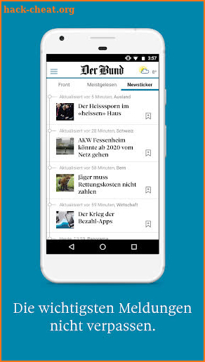Der Bund screenshot