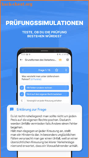 Der neue Führerscheintest Test screenshot